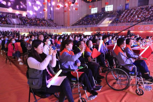 中国残疾人艺术团《我的梦》公益演出走进宁夏隆德